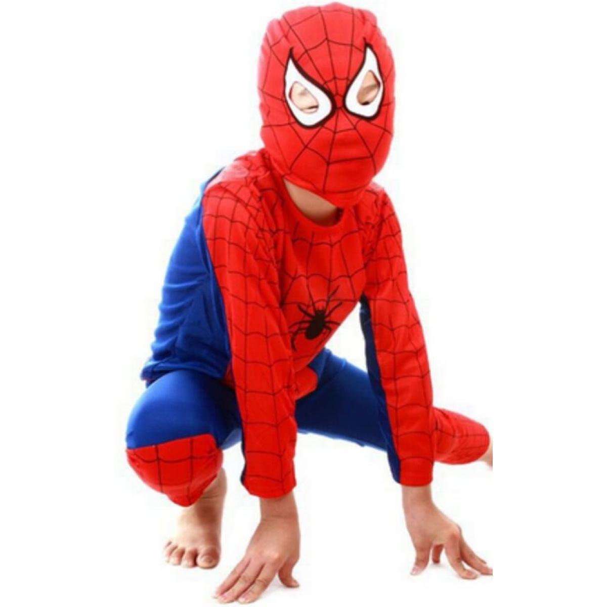 Αποκριάτικη Παιδική Στολή Spiderman Μέγεθος M Ηλικία 4-6 Ετών Ύψος