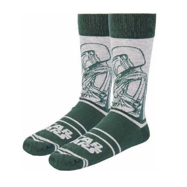 Mandalorian Ανδρικές Κάλτσες Star Wars Χακί   1 Ζευγάρι