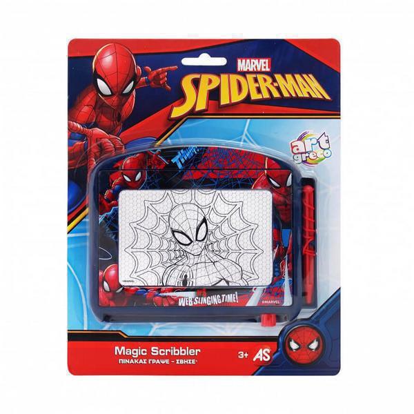 AS Πίνακας Γράψε - Σβήσε Travel Marvel Spiderman Για 3+ Χρονών