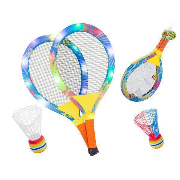 Σετ Ρακέτες Badminton Από Δίχτυ Φωτιζόμενες