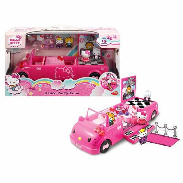 Hello Kitty Αυτοκίνητο Cabrio - Dance Λιμουζίνα DICKIE Toys Από 3 Ετών