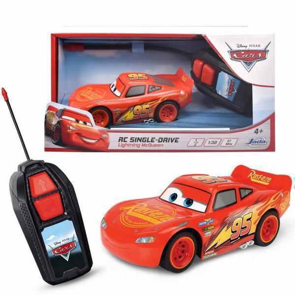Τηλεκατευθυνόμενο Αυτοκινητάκι Disney Cars Lightning McQueen RC Cars Remote Controlled 1:32 JADA TOYS Από 3 Ετών