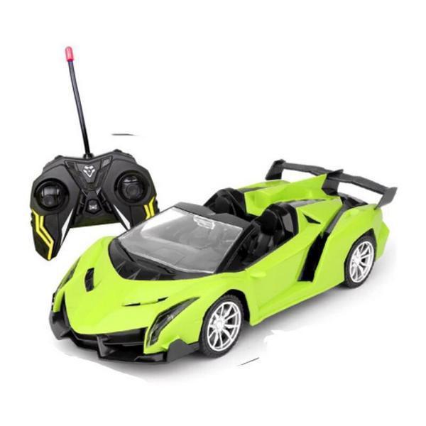 Τηλεκατευθυνόμενο Αυτοκινητάκι Super Car Racing Model 1:18 6 Ετών+ Πράσινο