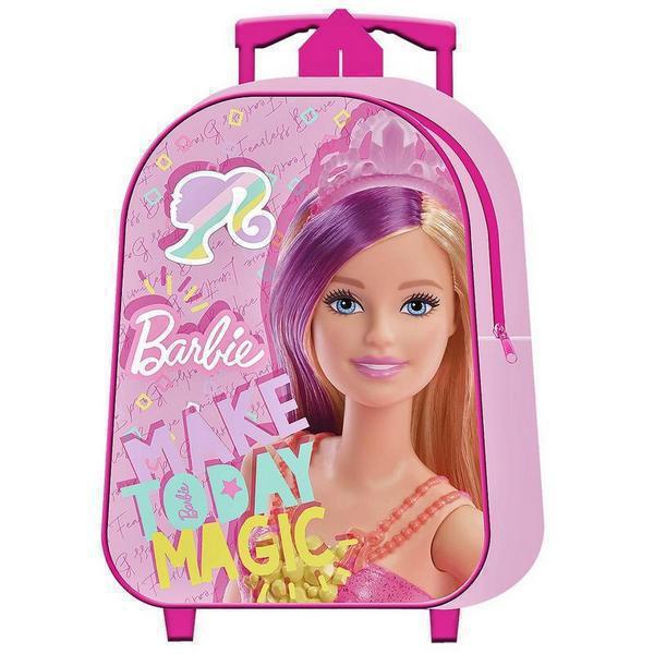 Τσάντα Τρόλεϊ Νηπίου Ανατομική Barbie 31x22cm
