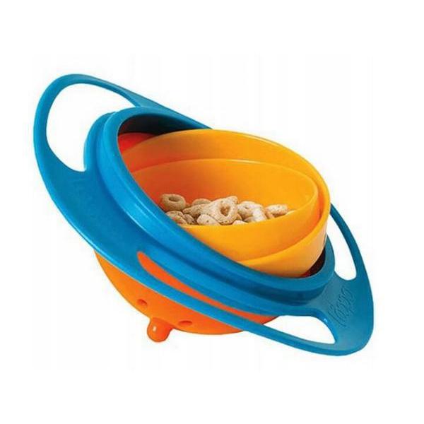 Universal Gyro Bowl - To Έξυπνο Μπωλ Για Παιδιά, Που Περιστρέφεται 360 Μοίρες Και Συγκρατεί Στην Θέση Του Το Γεύμα