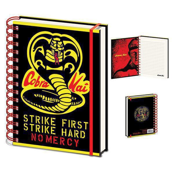 Notebook Σημειωματάριο Σπιράλ Karate Kid Cobra Kai A5 21cm x 15cm Pyramid