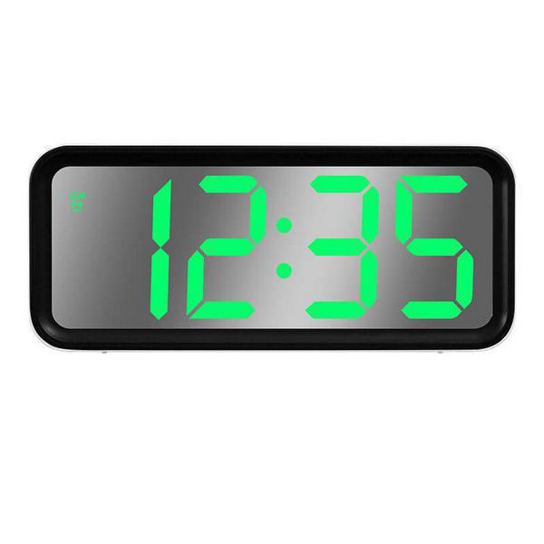 Ψηφιακό Ρολόι Με Ξυπνητήρι & Θερμόμετρο "Mirror" Μαύρο GT087