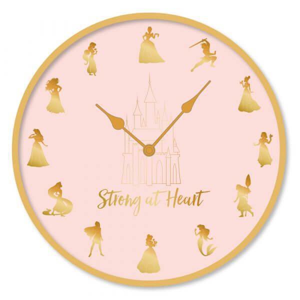 Ρολόι Τοίχου Disney Princess (Strong At Heart) Clock 25cm