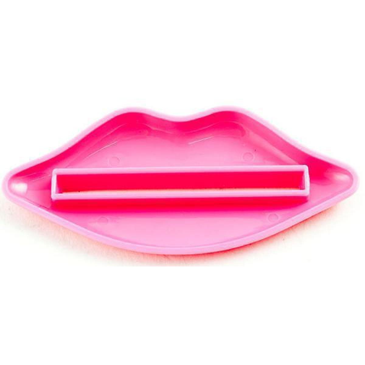 Πρέσα Στίφτης οδοντόκρεμας - Kiss 2 τεμάχια Κόκκινο & Ροζ