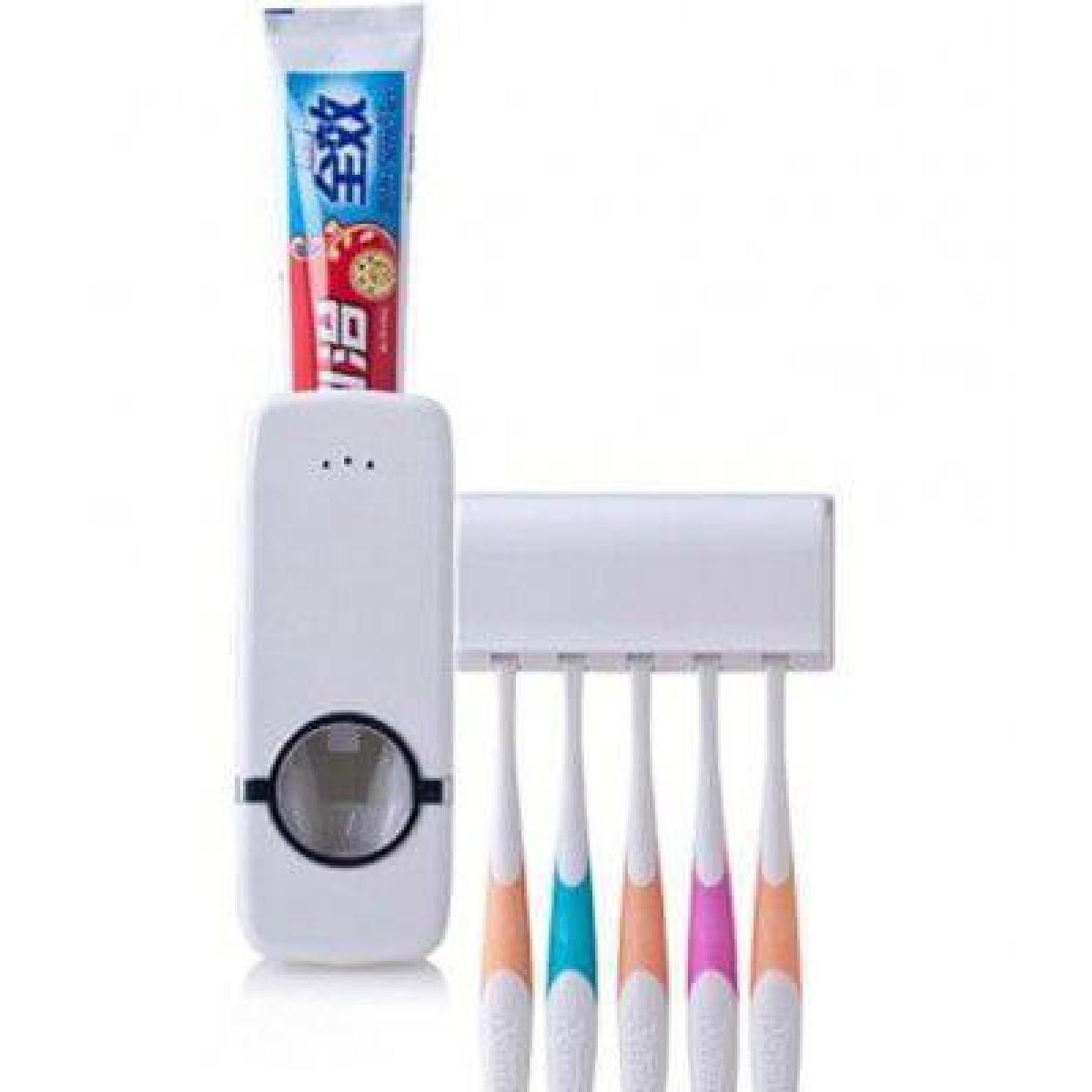 Επιτοίχια Βάση Για 5 Οδοντόβουρτσες Και Οδοντόκρεμα JX-2000