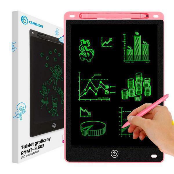 LCD Ηλεκτρονικό Σημειωματάριο Writing Tablet 10" RYMT-8.502 Ροζ