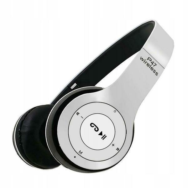 Ασύρματα Ακουστικά Bluetooth:5.0 Multi Basic P47 Άσπρα