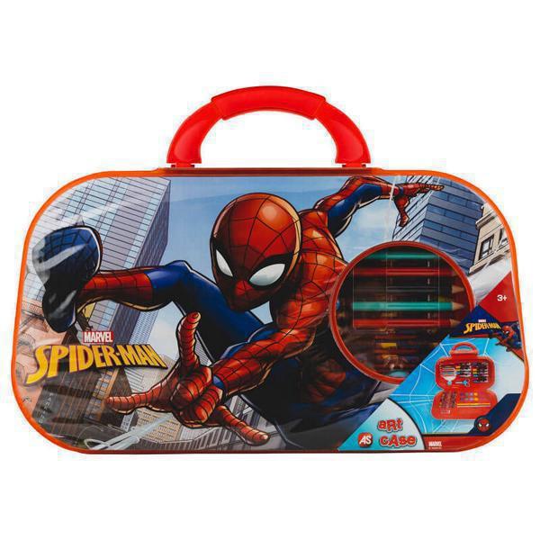 AS Art Case Σετ Ζωγραφικής Marvel Spiderman Για 3+ Χρονών