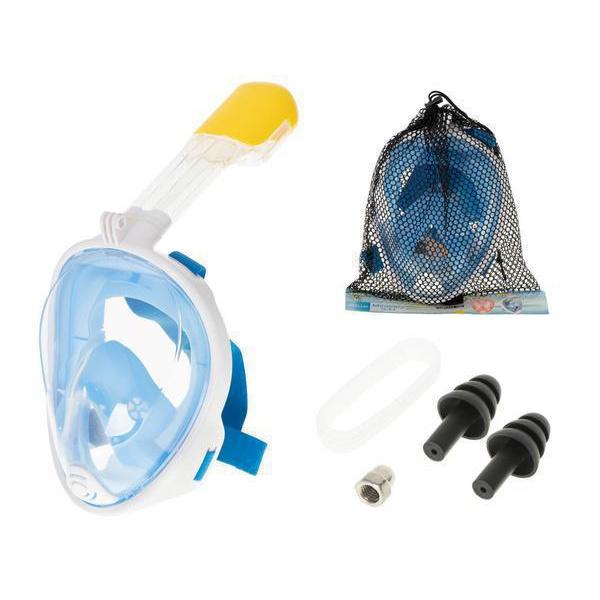 Μάσκα Θαλάσσης Full Face Με Ενσωματωμένο  Αναπνευστήρα Μπλε Παιδική Small/Medium