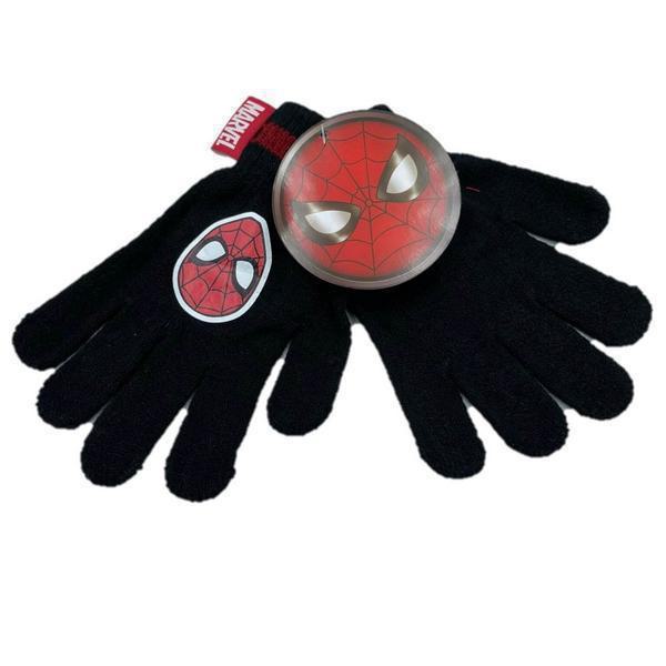 Παιδικά Γάντια Marvel Spiderman Μαύρα One Size