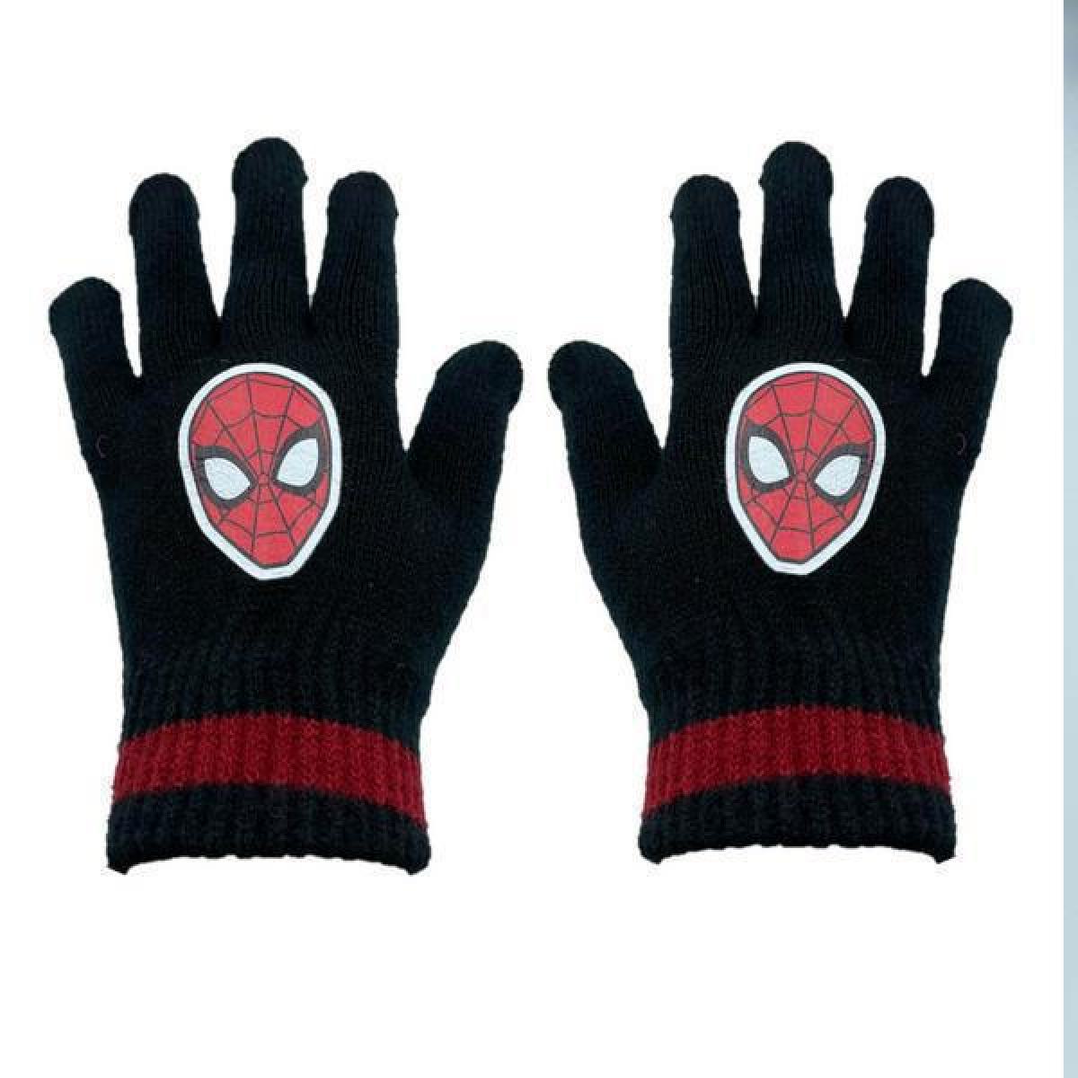 Παιδικά Γάντια Marvel Spiderman Μαύρα One Size