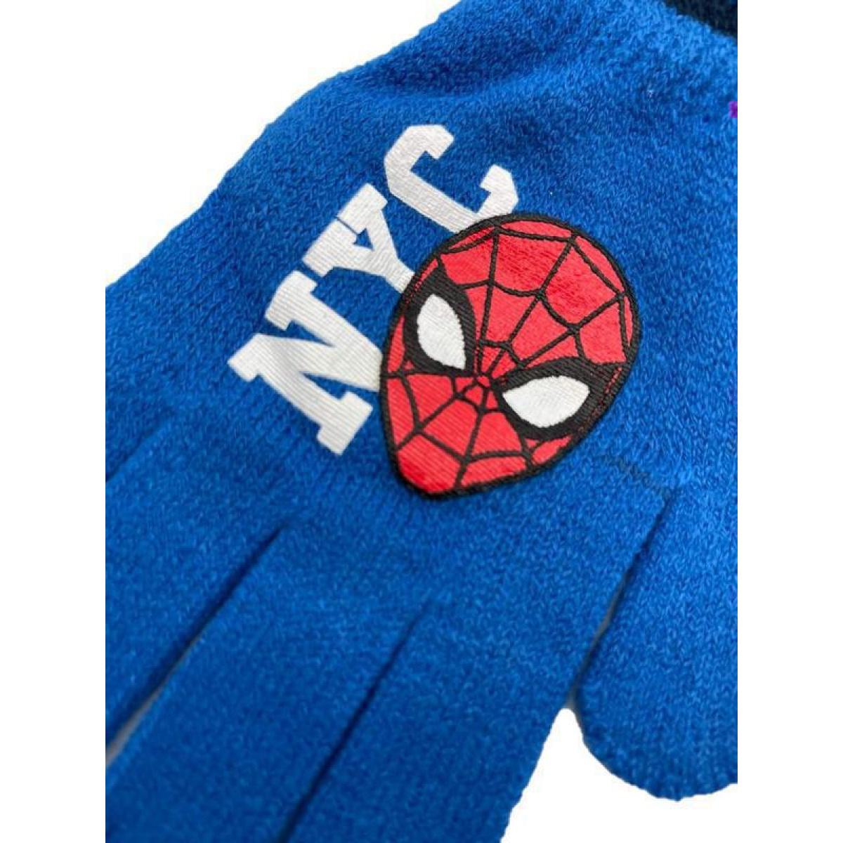 Παιδικά Γάντια Marvel Spiderman Μπλε One Size