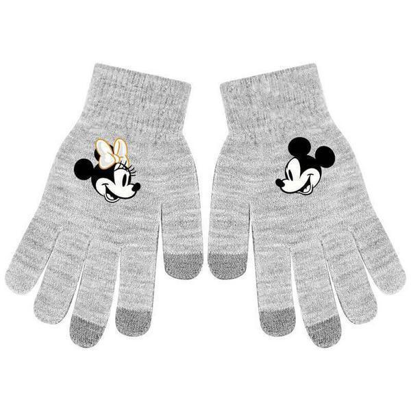 Παιδικά Γάντια Disney Minnie & Mickey Γκρι One Size