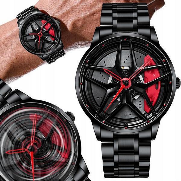 Ρολόι Χειρός GT-Borbet Wheel Skmei 1472 Μαύρο Χρώμα