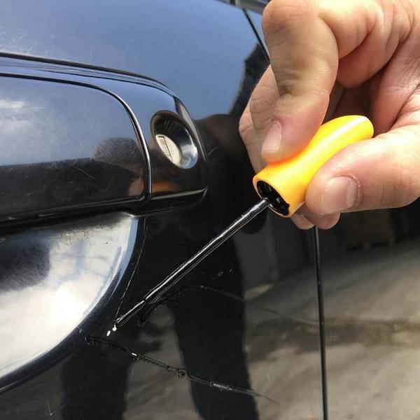 Πινελάκι & Στυλό Επιδιόρθωσης Χρώματος Αυτοκινήτου Fix It Pen Smart Paint Crack Corrector Μαύρο 12ml 9755_1