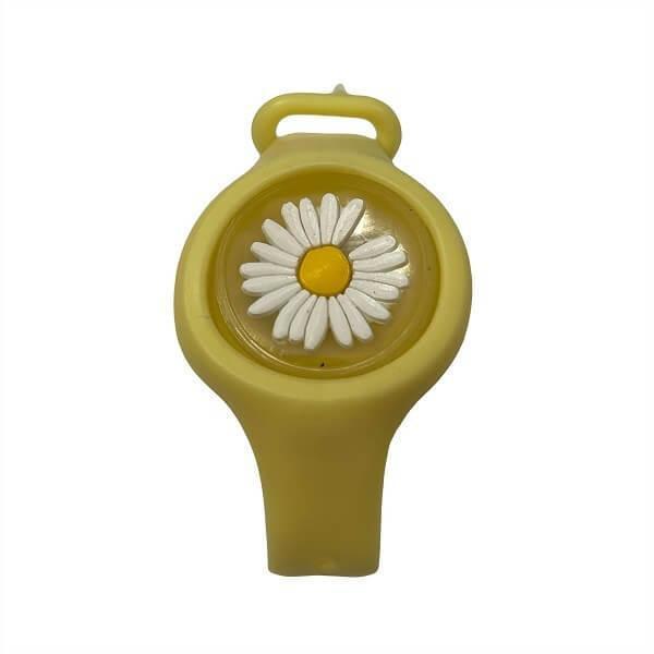 Φωτεινό Εντομοαπωθητικό Βραχιόλι Για Παιδιά Κίτρινο Λουλούδι Από 3 Ετών